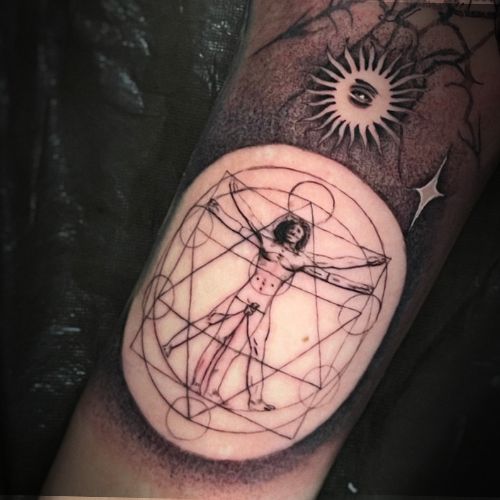 tatuaggio stile Geometrico