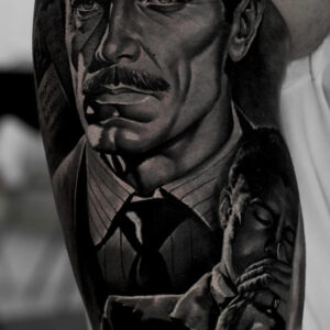 tatuaggio blackwork