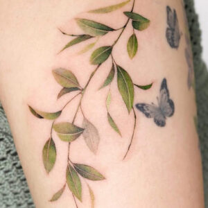 tatuaggio floreale