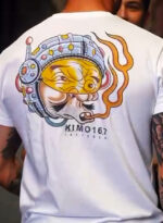 T-Shirt Stampa Giapponese Cyber Oni Cottone Premium - immagine 2