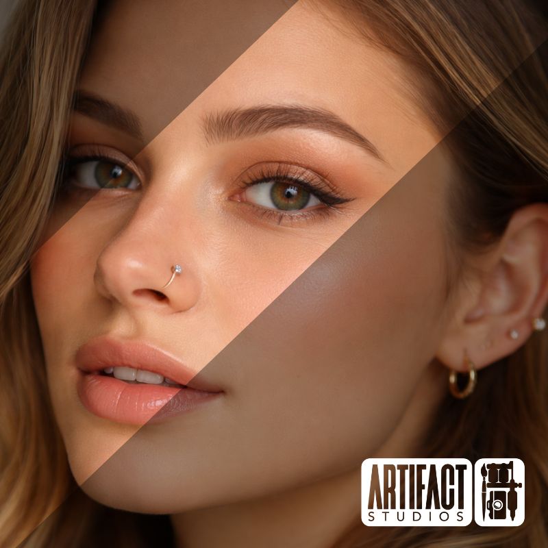 piercing narice nostril Roma